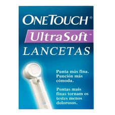 Lancetas Johnson & Johnson Ultra Soft com 25 Unidades