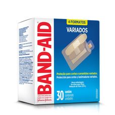 Curativo Band-Aid Transparente Variado 30 Unidades