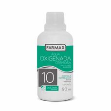 Água Oxigenada Farmax  Descolorante Cremosa Volume 10 90ml