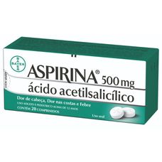 Aspirina Bayer 500mg Adulto com 20comprimidos