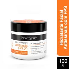 Creme Antissinais Facial Neutrogena Care Intensive Fps22 100g