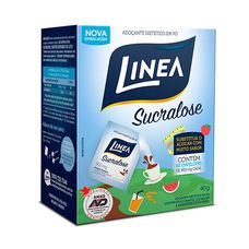 Adoçante Linea Sucralose com 50 envelopes