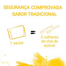 Adoçante Finn Aspartame em Pó com 50 envelopes de 8g