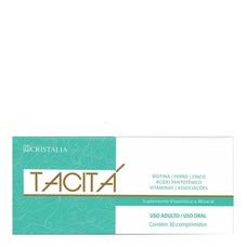 Tacita Cristália com 30 comprimidos
