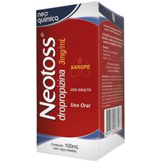 Neotoss Neo Quimica 3mg/ml xarope Adulto de 100ml