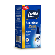 Adoçante Linea líquido 75ml