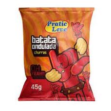 Batata Pratic Leve Ondulada Churrasco 45g