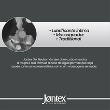 Gel Lubrificante Íntimo Jontex Neutro Sem Sabor 50g