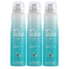 Desodorante Tabu Aerossol Livre 150ml