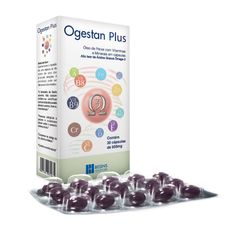 Ogestan Plus Besins Healthcare 1g com 30 cápsulas