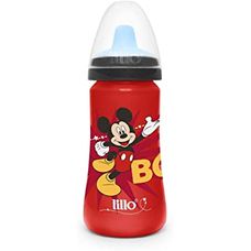 Copo Colors Lillo Bico De Tpe Mickey Vermelho 300ml