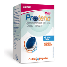 Protena Ache Farma com 60 cápsulas