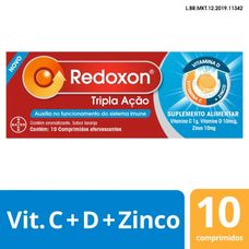 Redoxon Bayer Tripla Ação com 10 comprimidos
