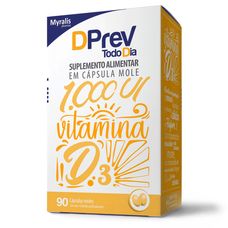 Dprev Myralis 1.000Ui Todo Dia com 90 cápsulas