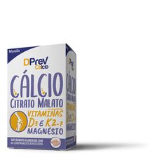 Dprev Cálcio Myralis com 60 comprimidos revestidos