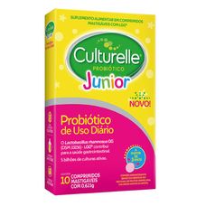 Culturelle Probiótico Junior Com 10 Comprimidos