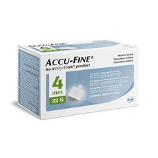 Agulha Para Caneta Accu-Fine 4Mm 100 Unidades