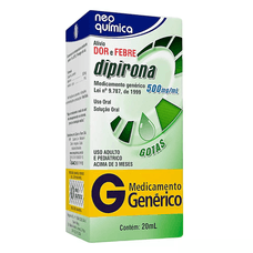 Dipirona Sódica Medley  20ml   gotas