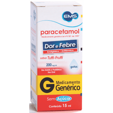 Paracetamol Ems em gotas com 15ml