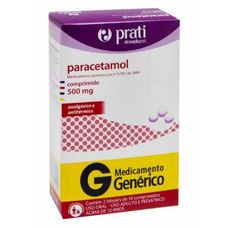 Paracetamol Prati 500mg com 20 comprimidos