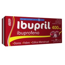 Ibupril Teuto 400mg com 10 cápsulas