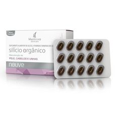 Silício Orgânico Nouve com 60 cápsulas