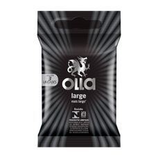 Preservativo Olla Lubrificante Large com 6 Unidades