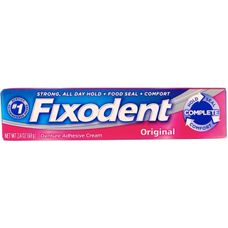 Fixodent creme Fixador de Dentadura Original 21g