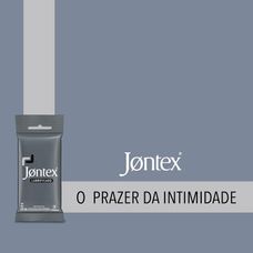 Preservativo Jontex Lubrificante com 3 Unidades