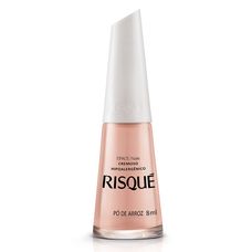 Esmalte Risqué Cremoso Pó de Arroz Hipoalergênico com 8ml