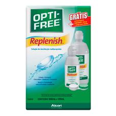 Opti-Free Replenish Novartis com Estojo 300ml+ 120ml