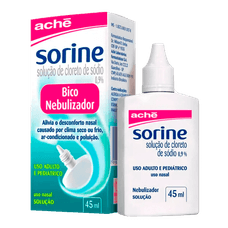 Sorine Ache Farma 0,9% Nebulizador 45ml