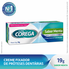 creme Corega Ultra Glaxosmithkline Menta 19g