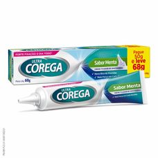 creme Corega Ultra Glaxosmithkline Menta 68g
