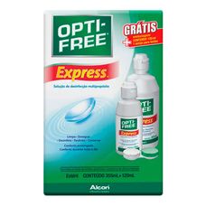 solução Para Lente de Contato Opti-Free Express Novartis 355g+ 120g