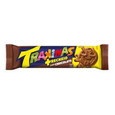 Biscoito Trakinas Recheado Chocolate 126g