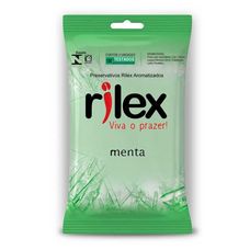 Preservativo Rilex Menta com 3 Unidades