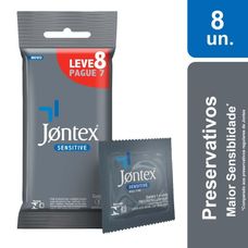 Preservativo Jontex Sensitive Leve 8 E Pague 7