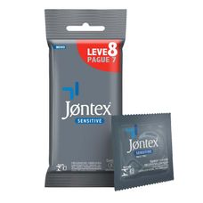 Preservativo Jontex Sensitive Leve 8 E Pague 7
