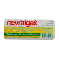 Nevralgex Cimed 35mg+ 300mg+ 50mg com 10 comprimidos