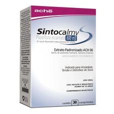 Sintocalmy Ache Farma 600mg com 30 comprimidos revestidos