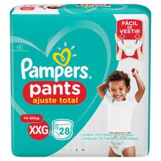 Fralda Descartável Pampers Pants Ajuste Total Xxg Com 28 Unidades