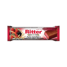 Barra de Cereal Ritter Fruta Vermelhas/ Cobertura Chocolate 25g