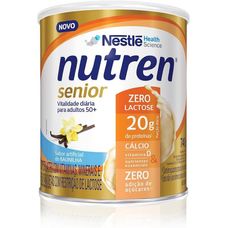 Nutren Senior Nestlé Zero Lactose Sem Sabor 740g