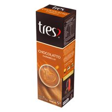 Cápsulas Chocolatto Caramelo 3 Corações Com 10 Unidades 11g