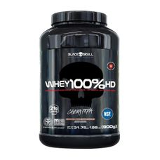 Whey 100% Hd Sabor Chocolate Pote 900g Black Skull