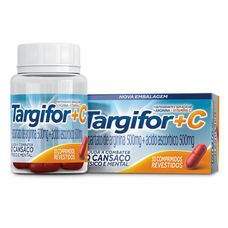 Targifor C Sanofi-Aventis 500mg+ 500mg com 30 comprimidos revestidos