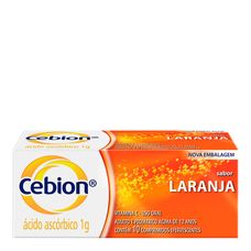 Cebion 1g Efervescentes Sem Açúcar com 10 comprimidos