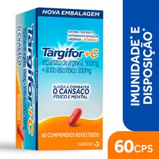 Targifor C Sanofi-Aventis 500mg+ 500mg com 60 comprimidos revestidos