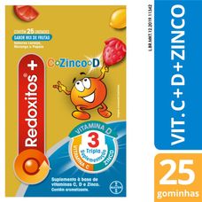 Redoxitos Mais Bayer Mix Frutas com 25 Unidades
